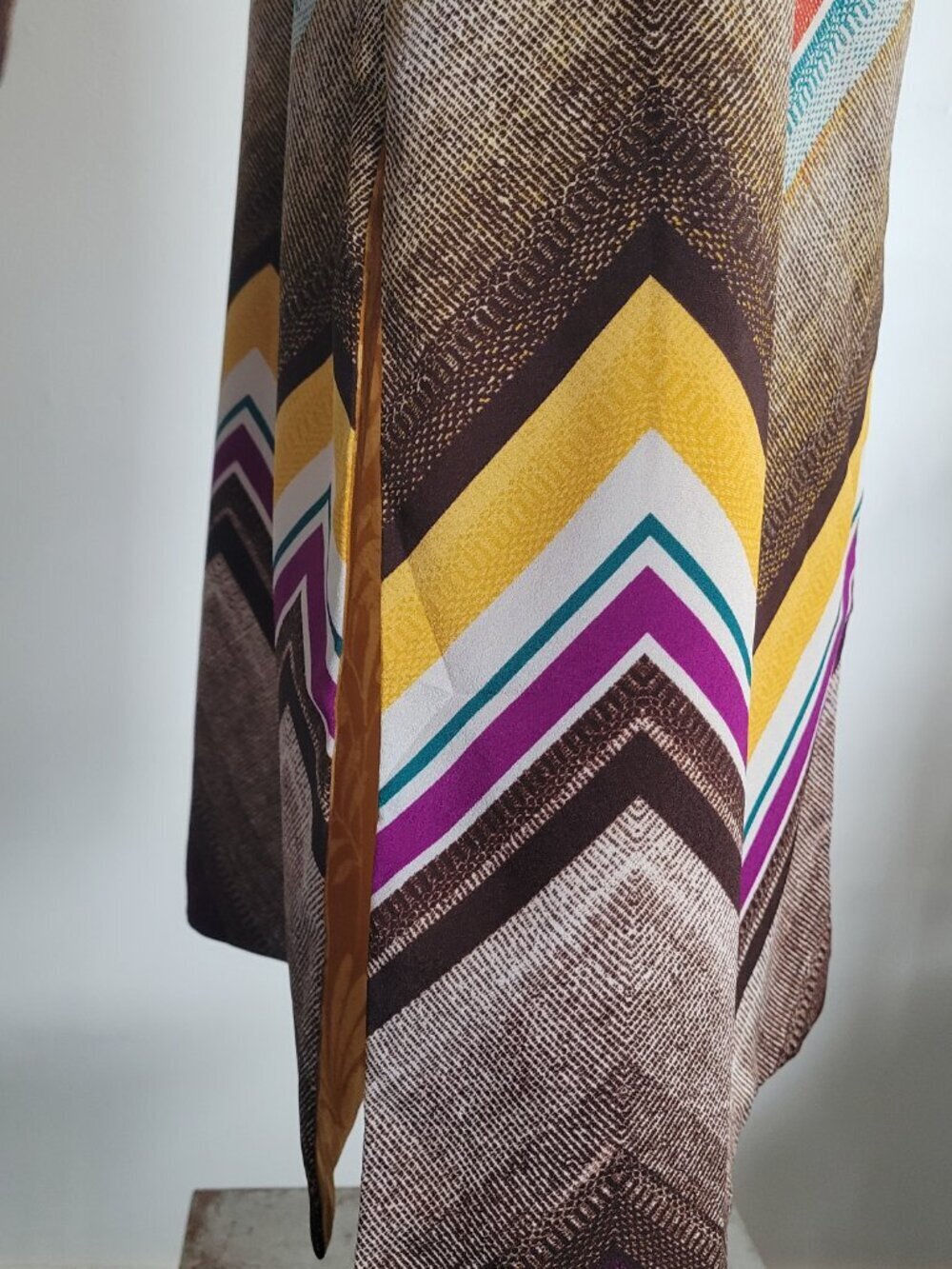 NWOT -CHICO'S Reversible Kimono Boho Shadows 3/4 Sleeves Geometric Jacket - Picture 11 of 15
